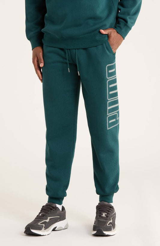 Maximal Metallic Logo Sweatpants