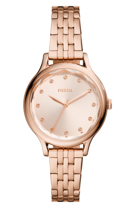 Reloj pulsera Laney con tres manecillas, 34 mm