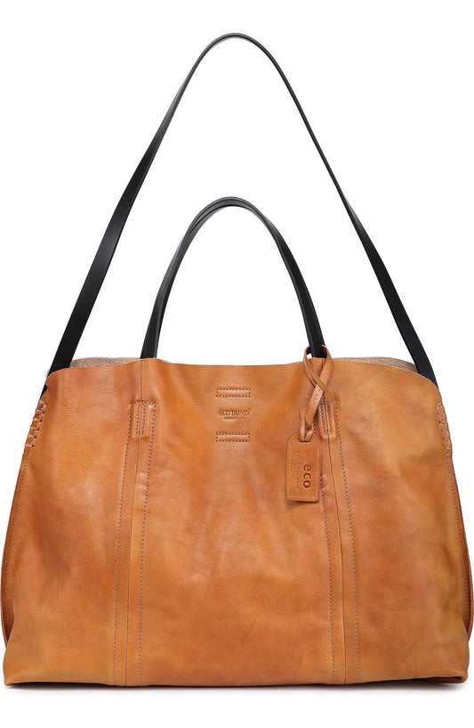 Forest Island Leather Tote Bag