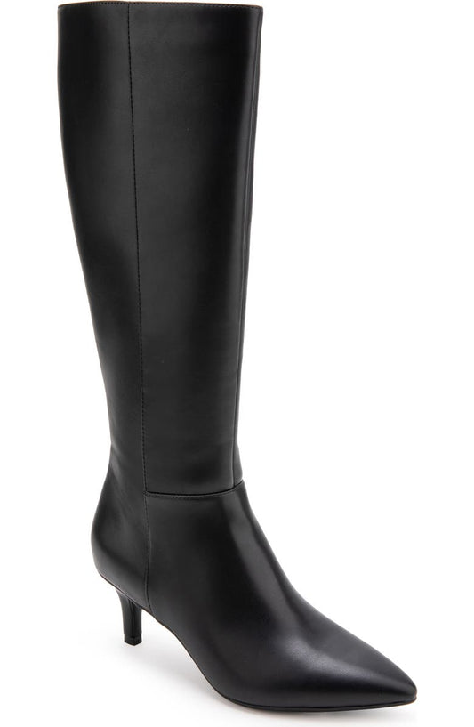 Epic Stretch Kitten Heel Tall Boot (Wide Width Available) (Women)