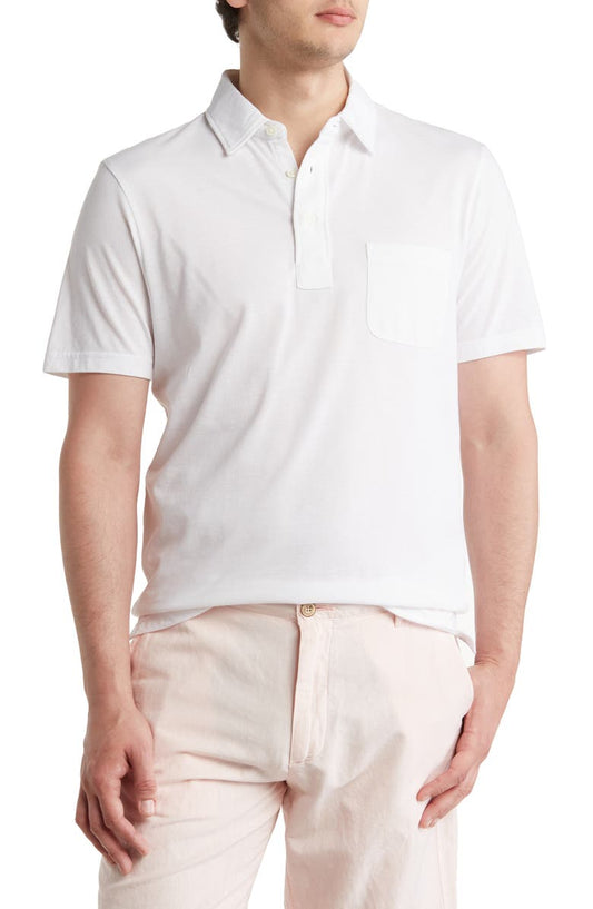 Heather Stretch Polo