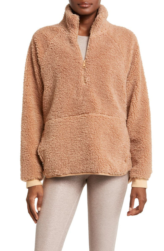 Take Flight High Pile Fleece Half Zip Pullover