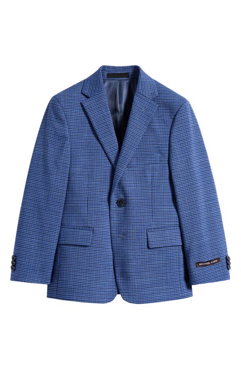 Blazer de cuadros para niños (niño grande)