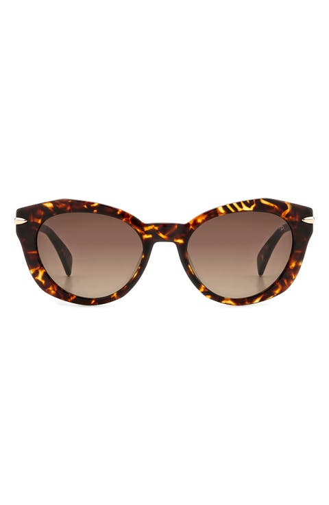 53mm Cat Eye Sunglasses