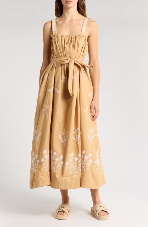 Vestido largo de algodón The More is More