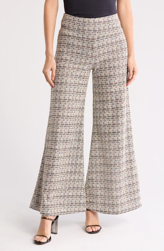 Tweed Wide Leg Pants