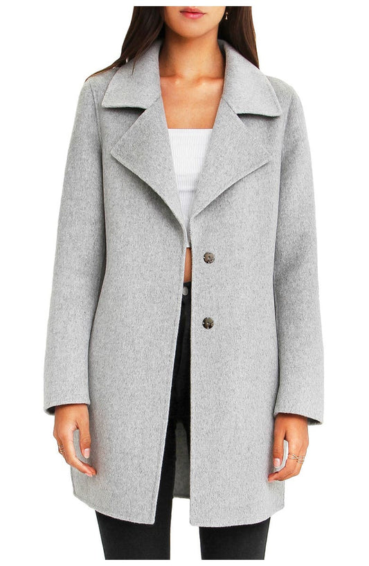 Ex-Boyfriend Wool Blend Oversized Jacket