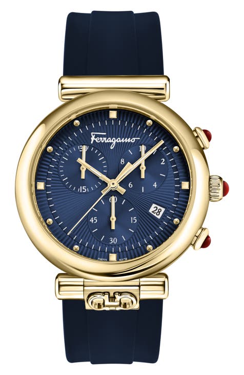 Reloj Ora con correa de silicona, 40 mm