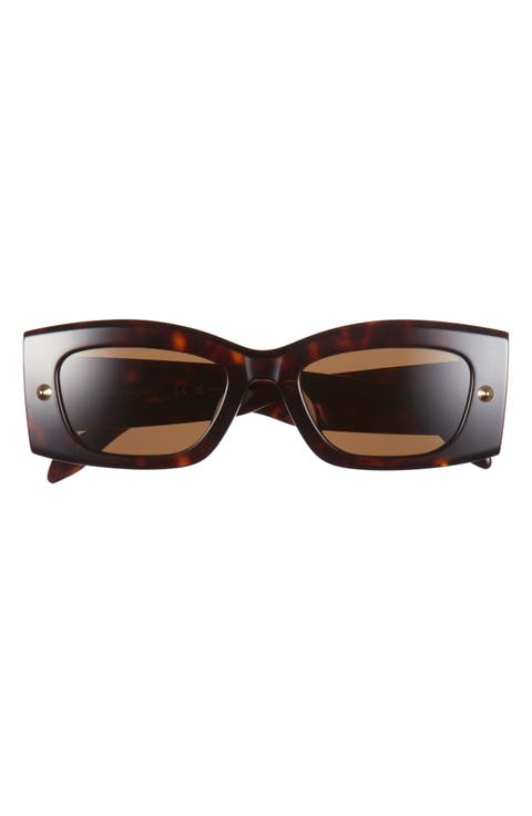 51mm Modified Cat Eye Sunglasses