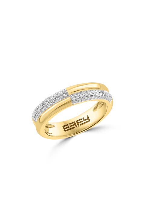Diamond Stacked Ring