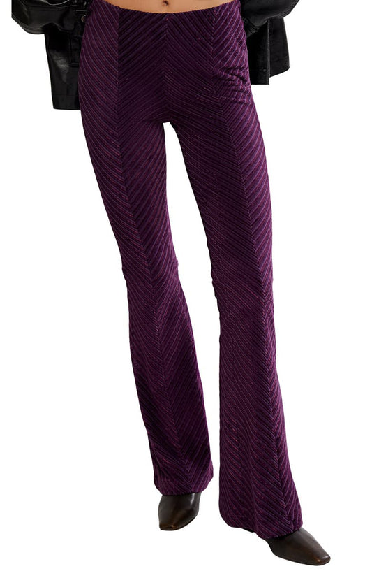 Penny Flare Velvet Pants