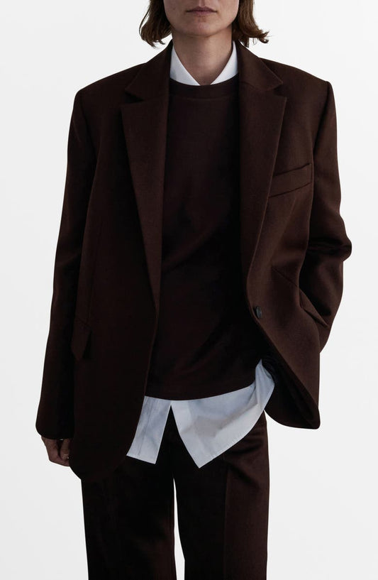 Selection Oversize Wool Blazer