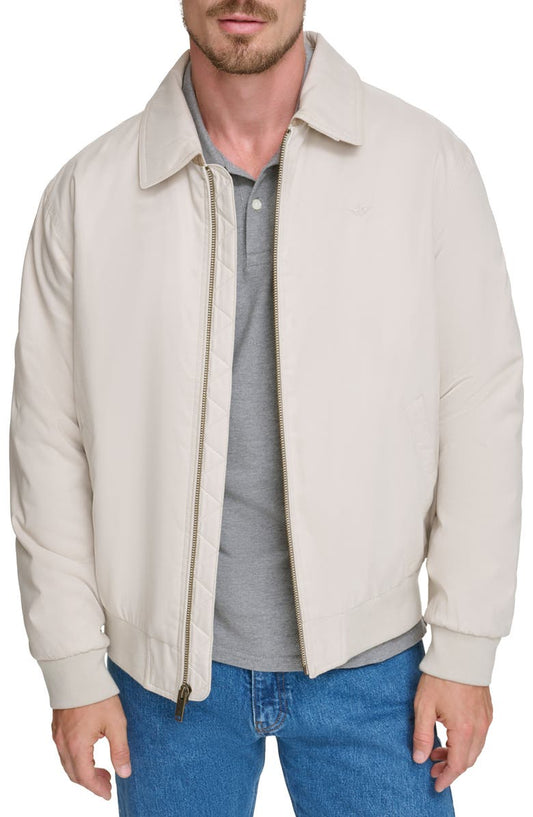 Microtwill Bomber Jacket