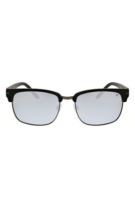 Gafas de sol retro cuadradas polarizadas de 56 mm