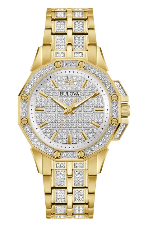 Reloj Pulsera Octava Pavé Cristal, 34mm