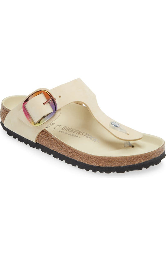 Gizeh Iridescent Buckle Flip Flop (Women)