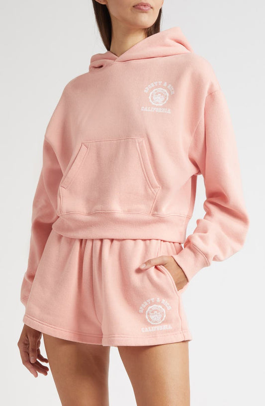 California Emblem Cotton Hoodie