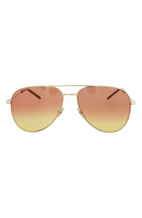Gafas de sol de aviador de 59 mm