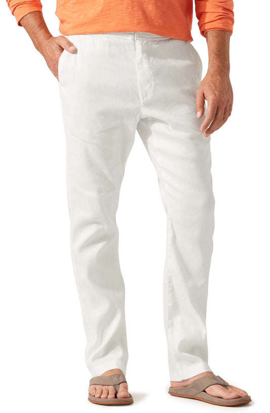 Beach Coast Stretch Linen & Cotton Pants (Big & Tall)