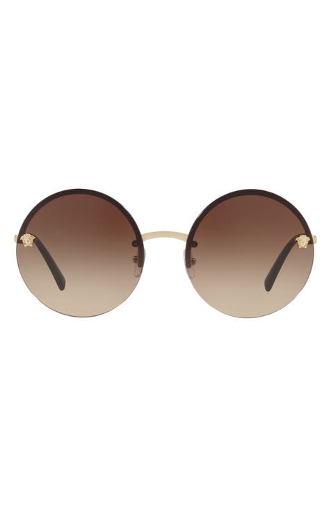 Gafas de sol redondas degradadas de 59 mm