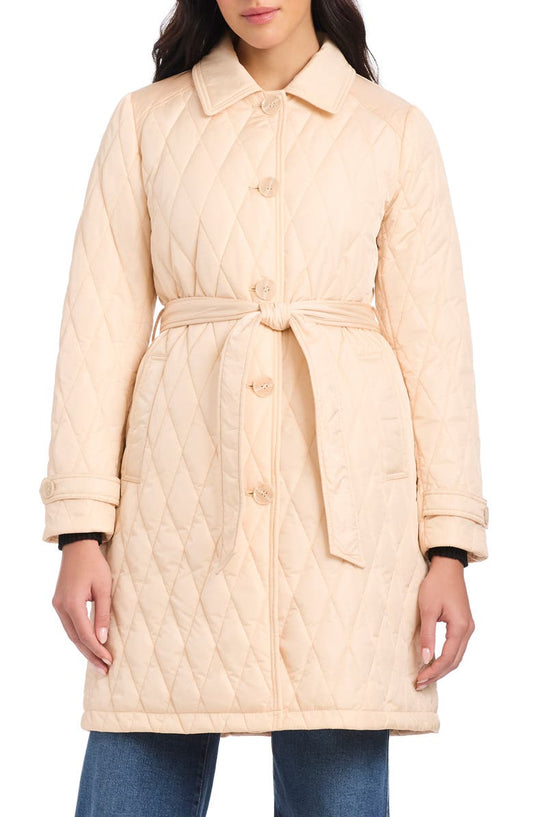 long quilted jacket