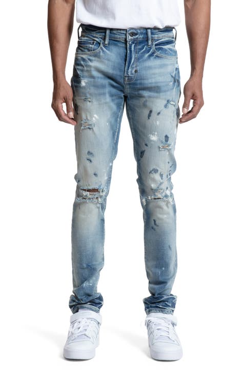 Jeans pitillo desgastados Augustus (normales y grandes)