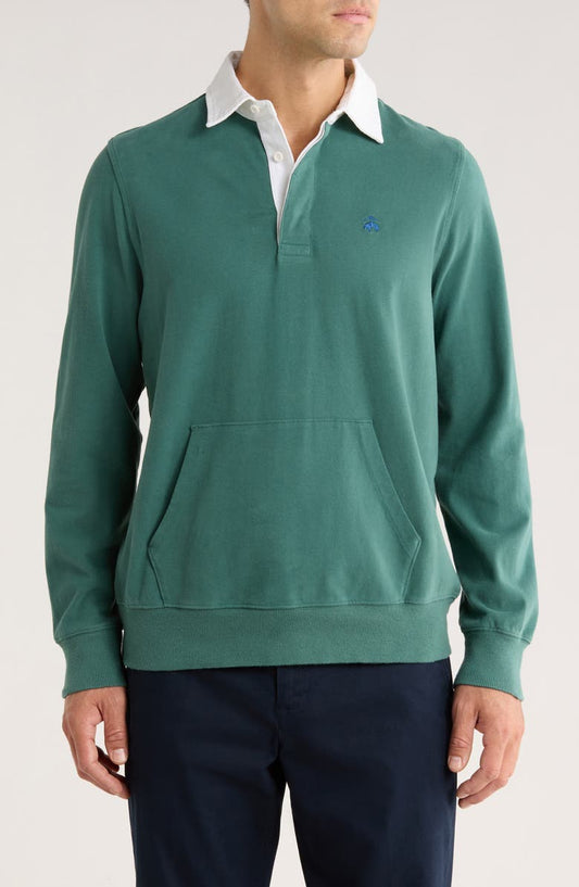 Long Sleeve Cotton Polo