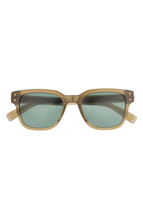 52mm Square Sunglasses
