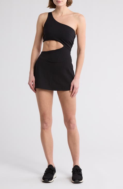 Vestido pantalón corto con un solo hombro de Transcend Limits