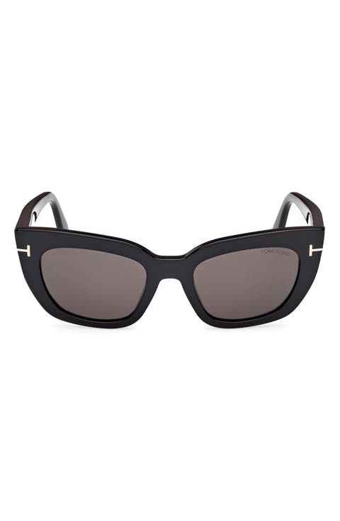 Athena 53mm Cat Eye Sunglasses
