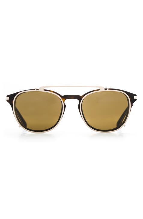 Gafas de sol cuadradas Pantos Optique Clip-On Lens 47mm