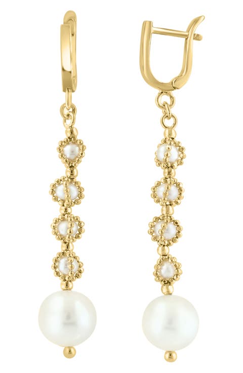 Freshwater Pearl Drop Earrings