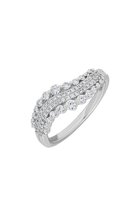 Anillo Ola de Diamantes Mika - 0,48 ct. (Exclusivo Nordstrom)