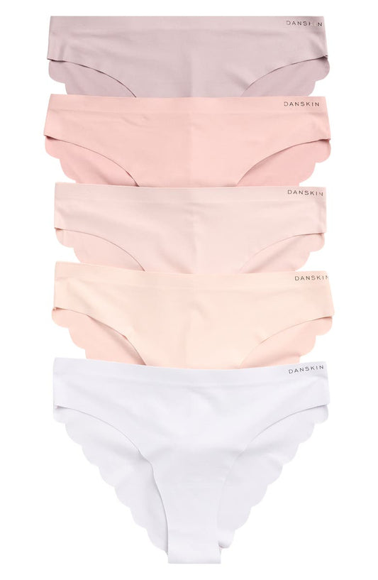 5-Pack Brushed Microfiber Tangas