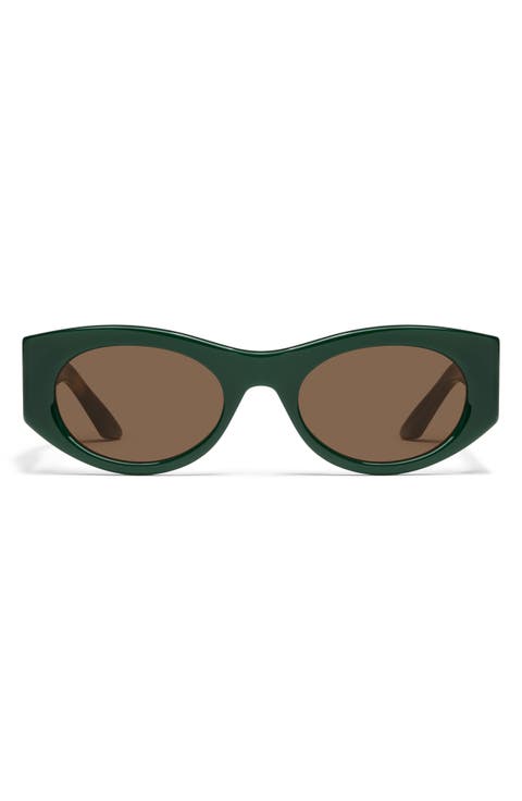 So What 53mm Round Sunglasses