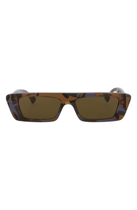54mm Rectangle Fashion Sunglasses