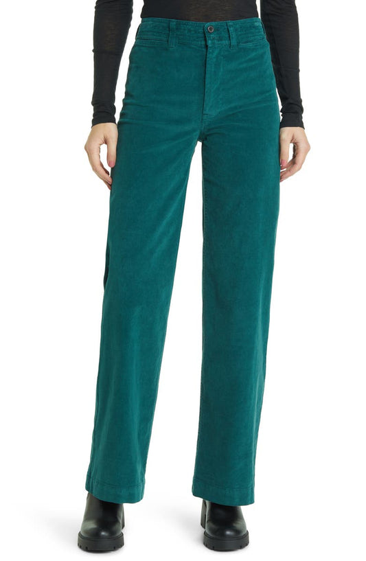 Corduroy Wide Leg Pants