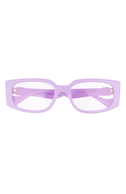 55mm Rectangular Sunglasses