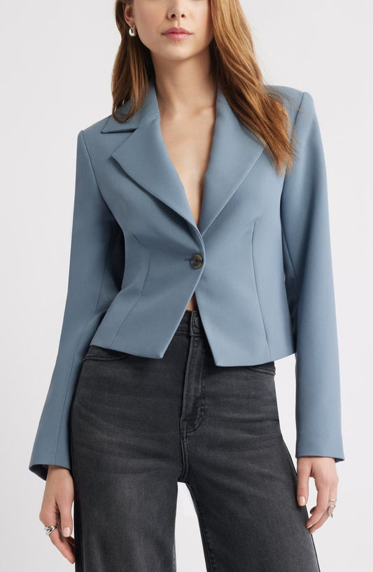 The Icon Cropped Blazer