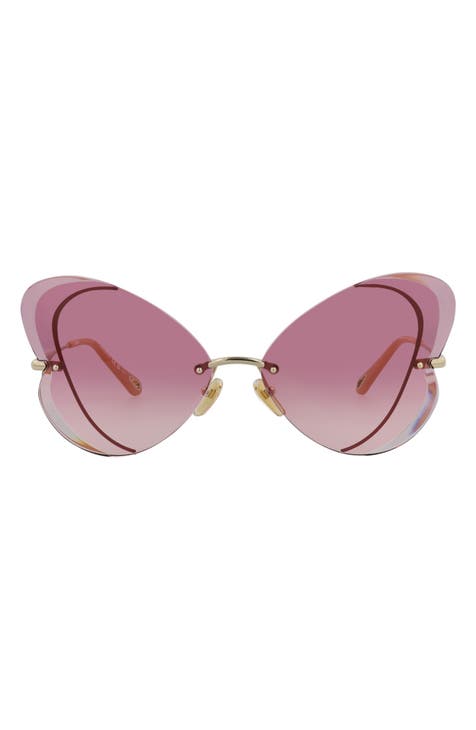 Gafas de sol de mariposa de 65 mm