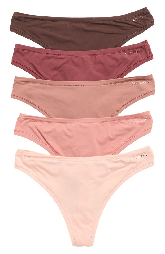 5-Pack Lightweight Thongs