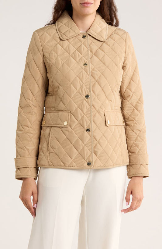 Diamond Quilted Jacket