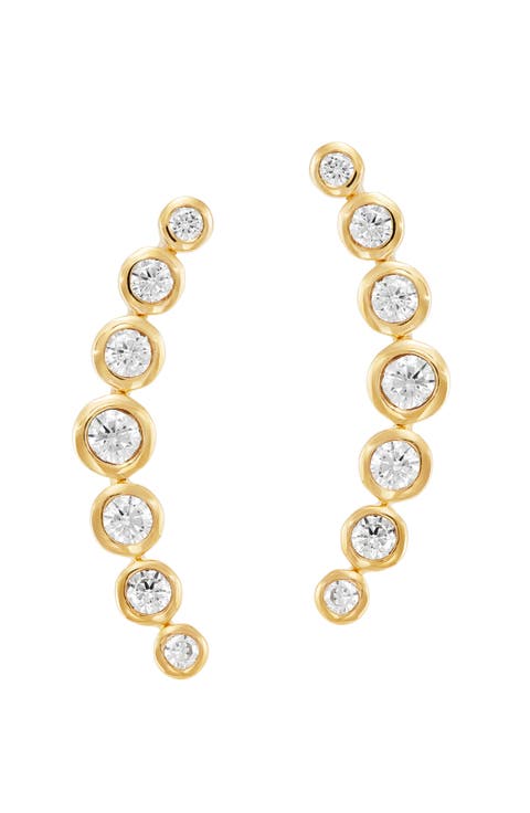 Lab Grown Diamond Drop Earrings
