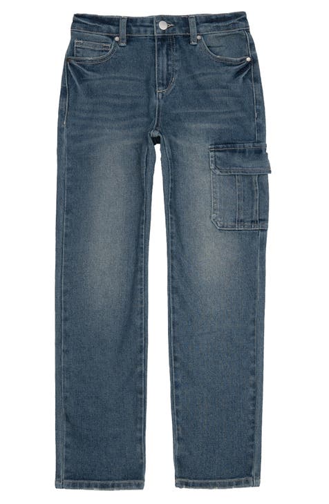 Vaqueros Rebel Straight Fit para niños (niño grande)