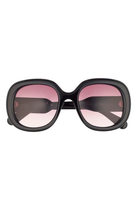 54mm Square Sunglasses