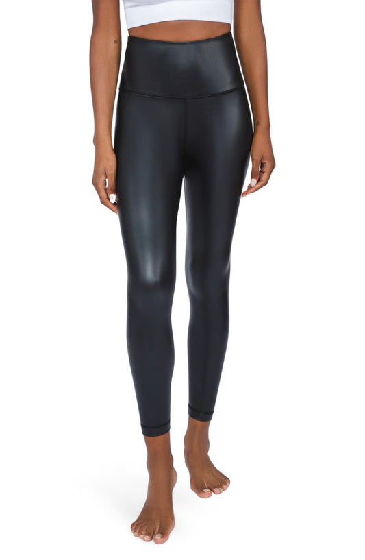Fleece Lined Faux Leather Leggings