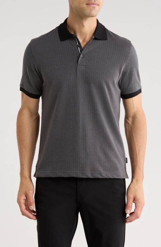 Quarter Zip Knit Polo