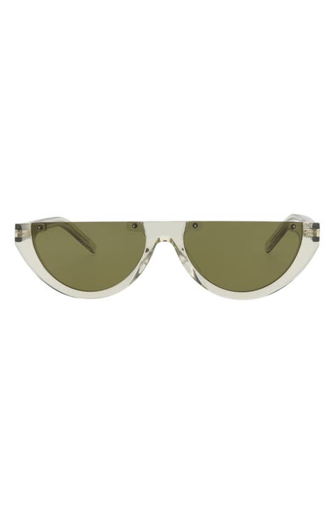 58mm Cat Eye Sunglasses