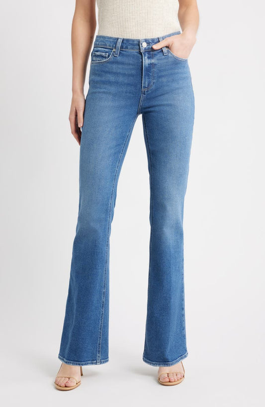 Laurel Canyon High Waist Bootcut Jeans (Tarnished)