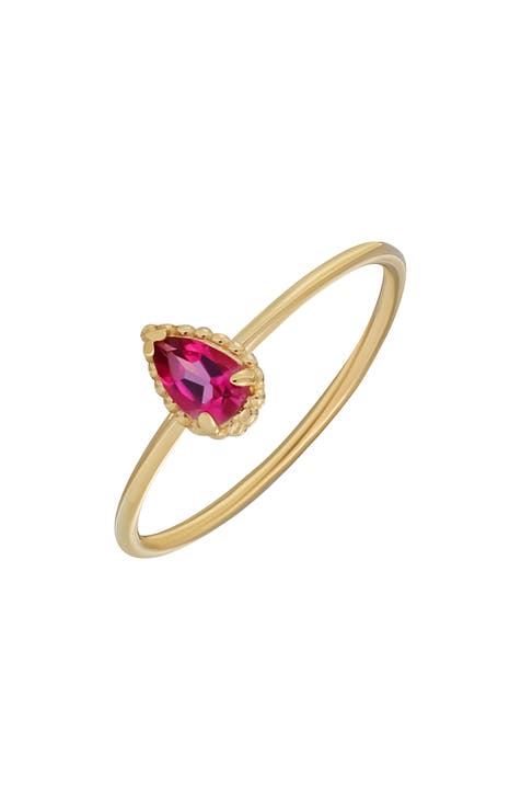 Anillo apilable de color (Exclusivo Nordstrom)